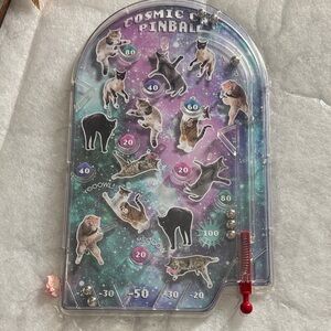 Cosmic Cat Pinball Game